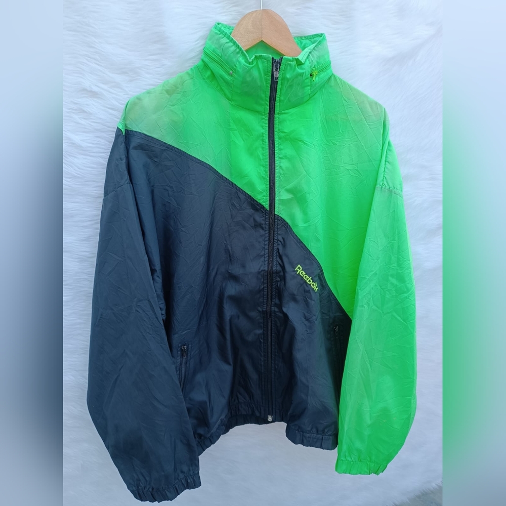 Reebok Neon LooseFit Windcheater Jacket - Picture 1 of 6